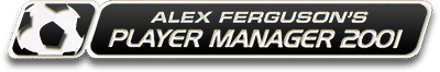 Alex Ferguson's Player Manager 2002 logo for Playstation